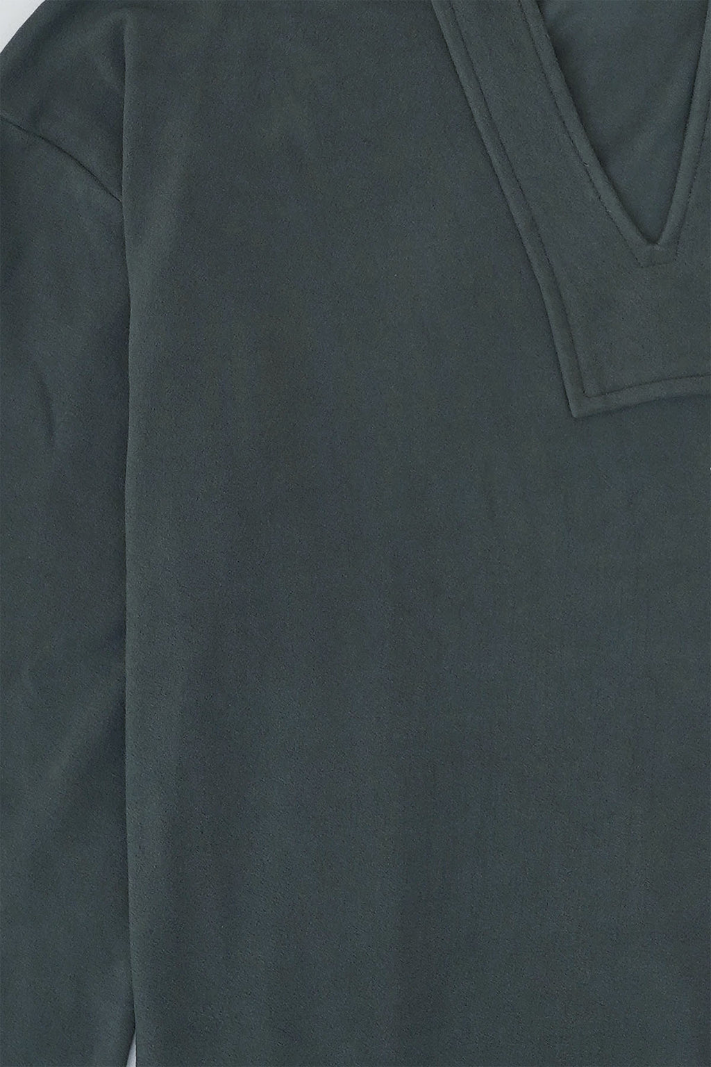 GREEN SOFT FLEECE PATCH HOODIE