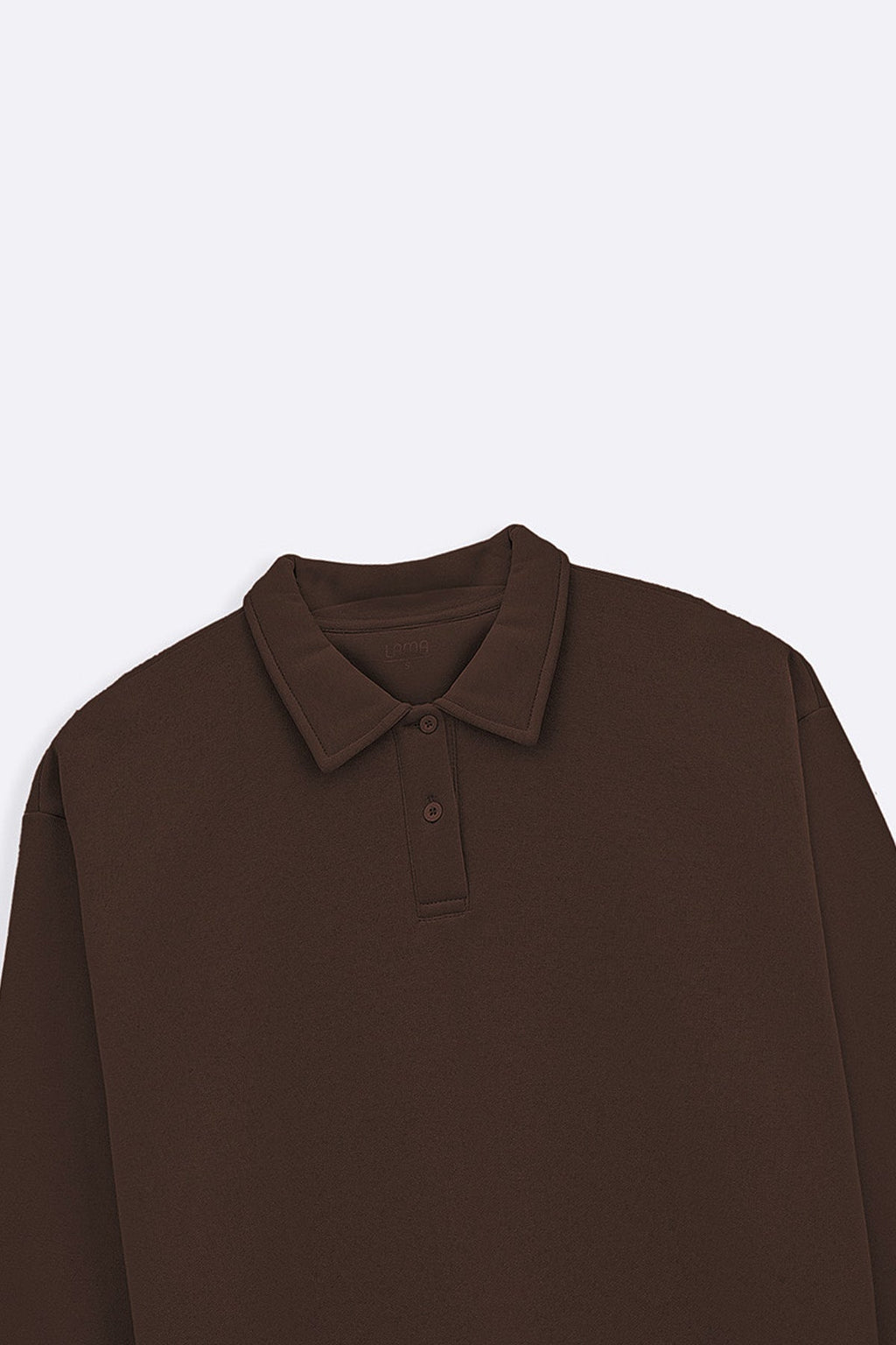 BROWN CLASSIC FLEECE POLO