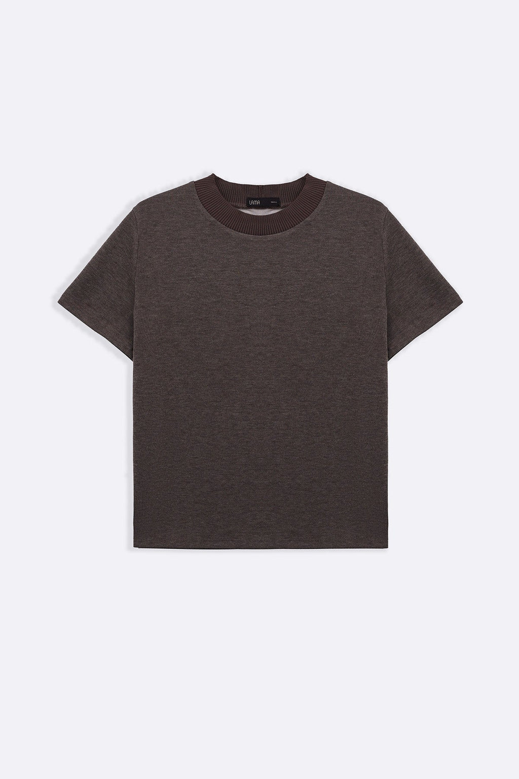 BROWN LIVE IN TEE