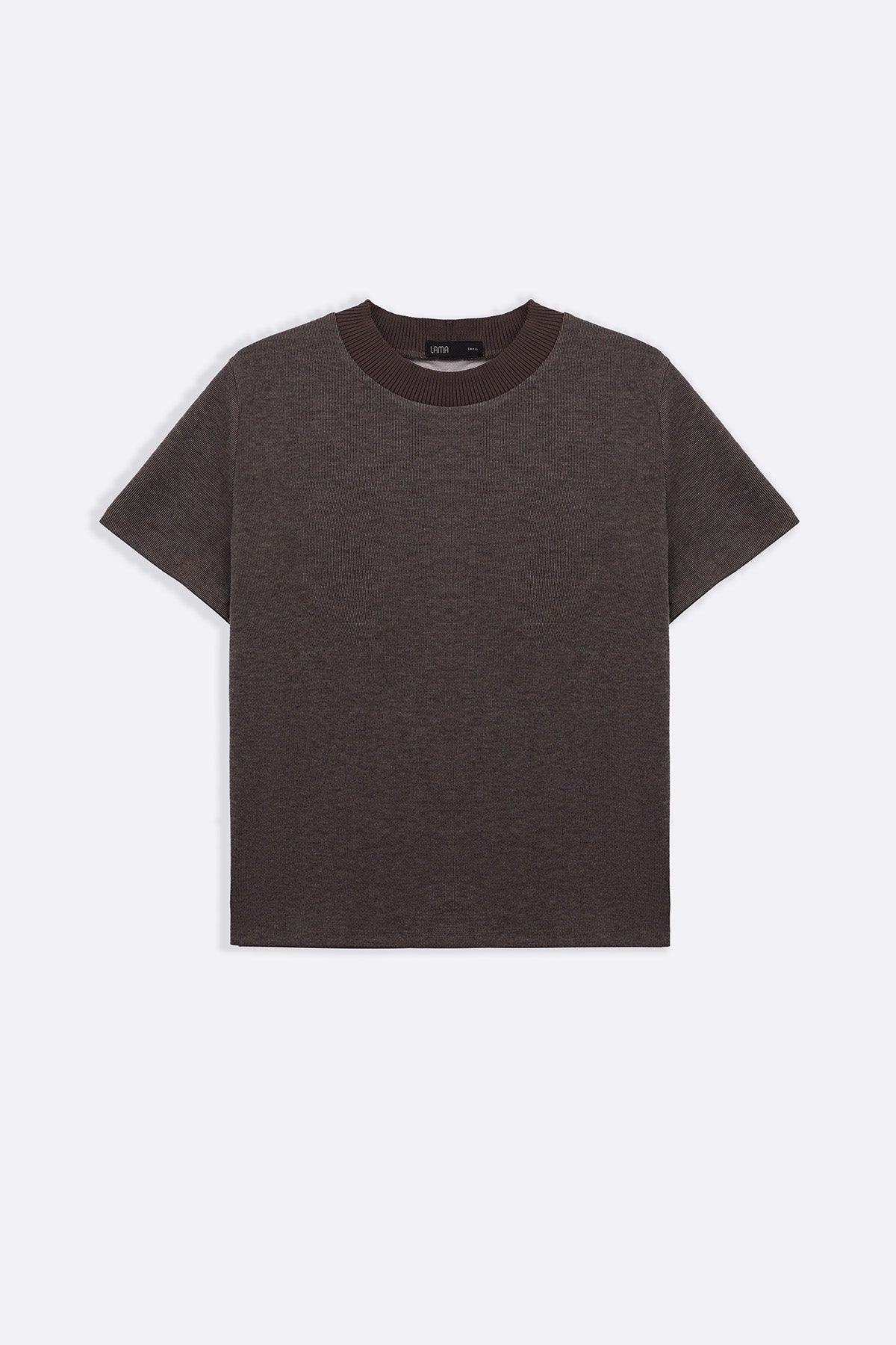 BROWN LIVE IN TEE