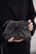 BLACK SWEETHEART CRYSTAL CLUTCH