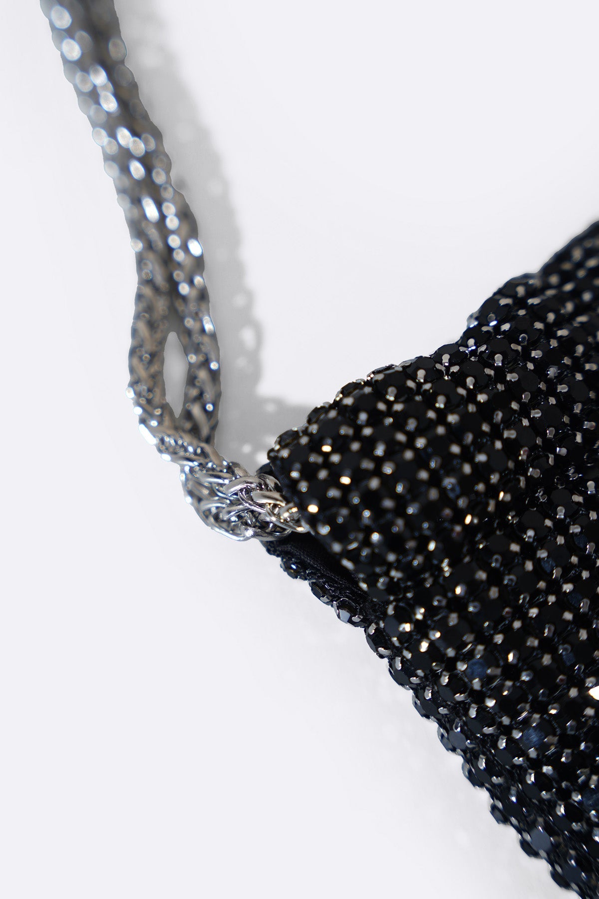 BLACK COCKTAIL PARTY CROSSBODY