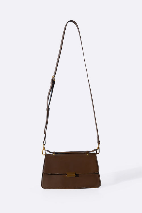 BROWN CANBERRA CROSSBODY