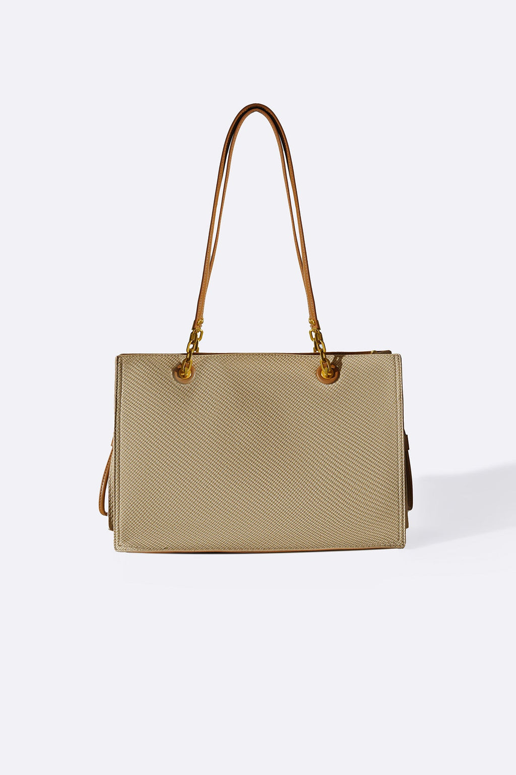 BEIGE GARRETTE LARGE TOTE