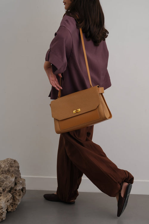 CAMEL CAIRO SHOULDER BAG