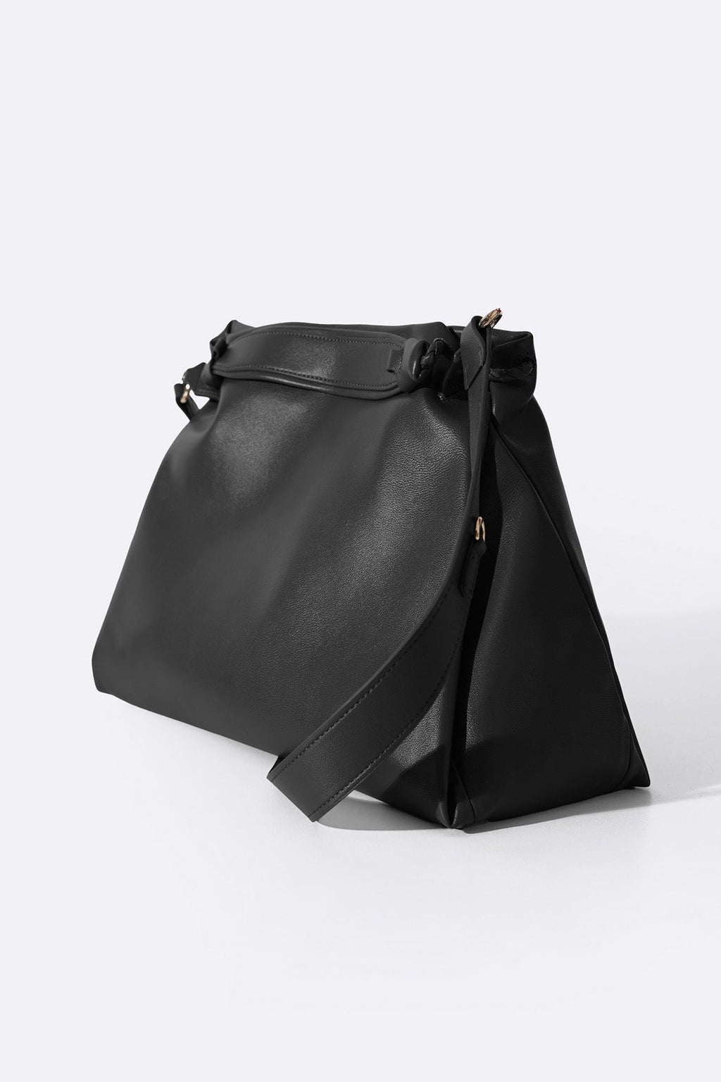 BLACK CRUISE SLOUCHY TOTE