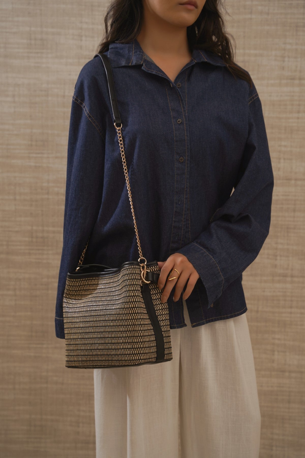 BEIGE AFTER HOURS BAG
