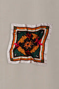 BLACK SUN DIAL SCARF