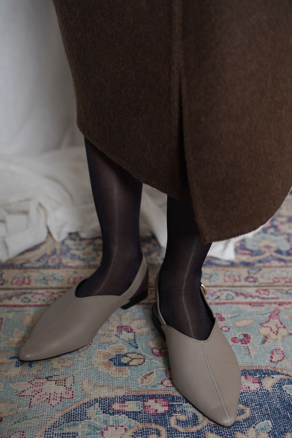 BLACK SHIMMER DRESS SOCKS