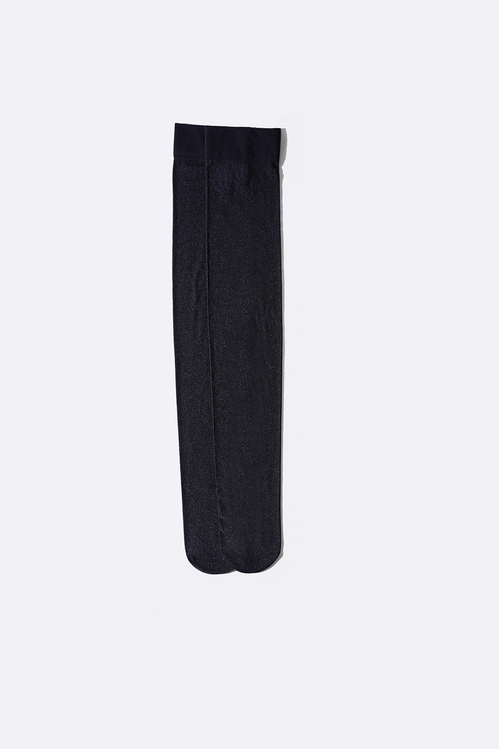 BLACK SHIMMER DRESS SOCKS