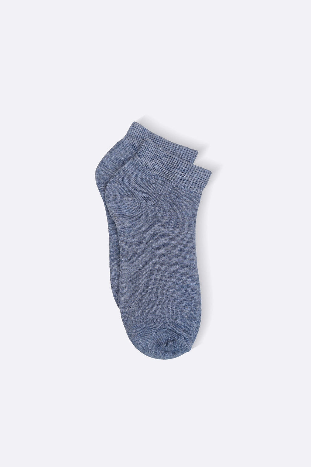 MELANGE BLUE SOFT SUMMER SOCKS