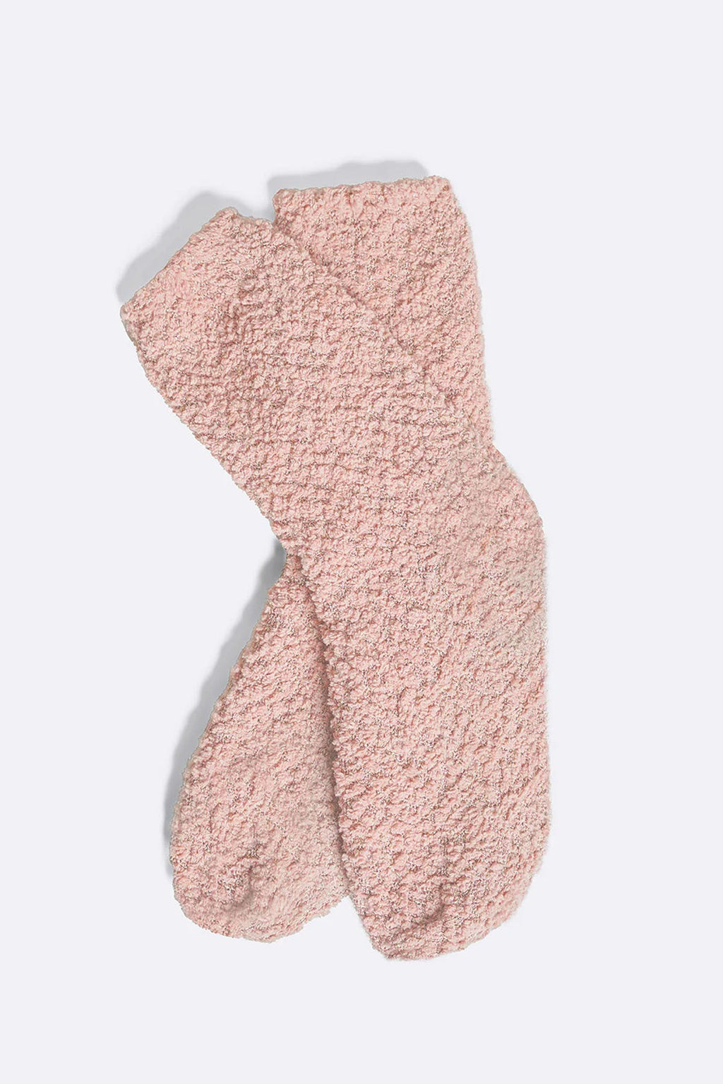 PINK PLUSH HOME SOCKS