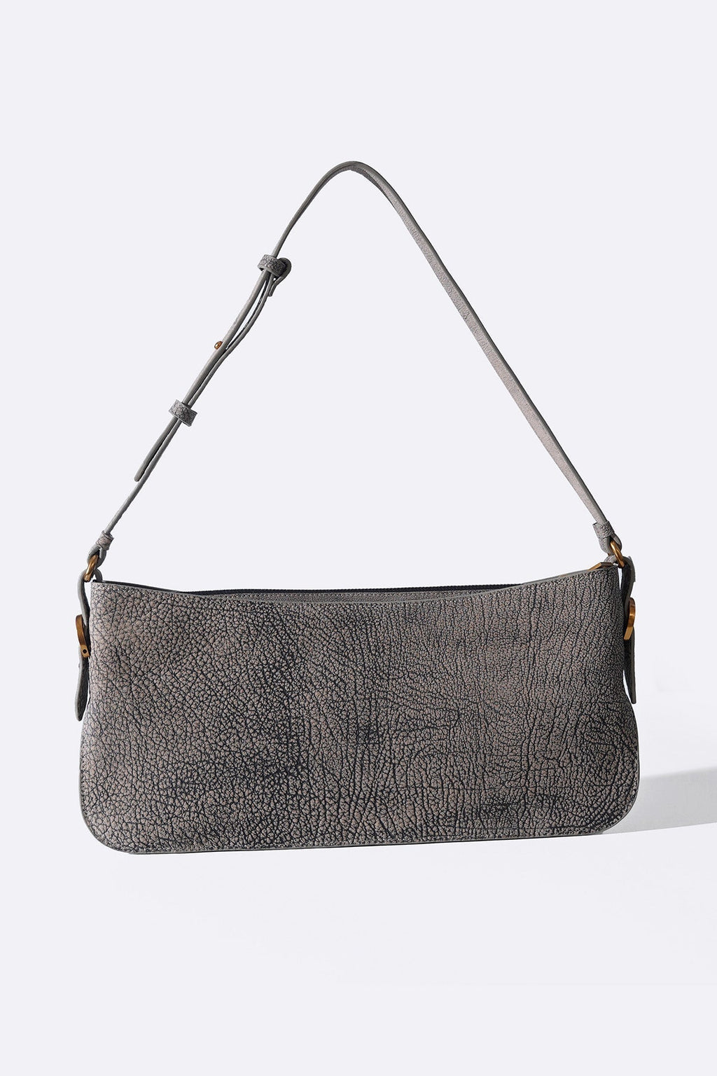 BLACK OCCASION PURSE IN GENUINE LEATHER