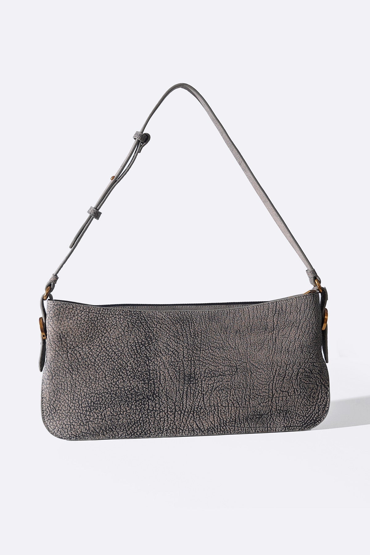 BLACK OCCASION PURSE IN GENUINE LEATHER