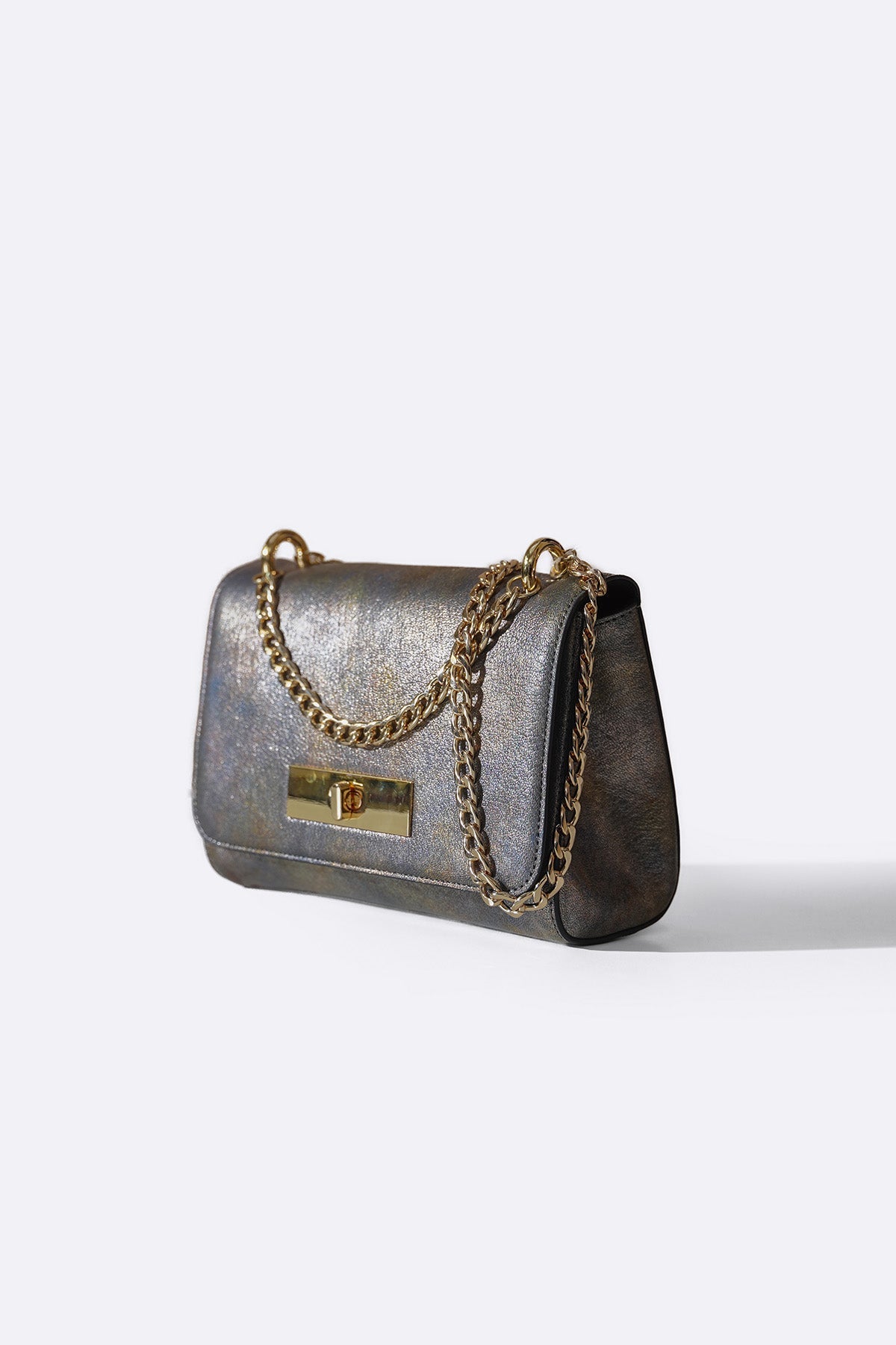 MULTI MERMAID BAG IN GENUINE LEATHER