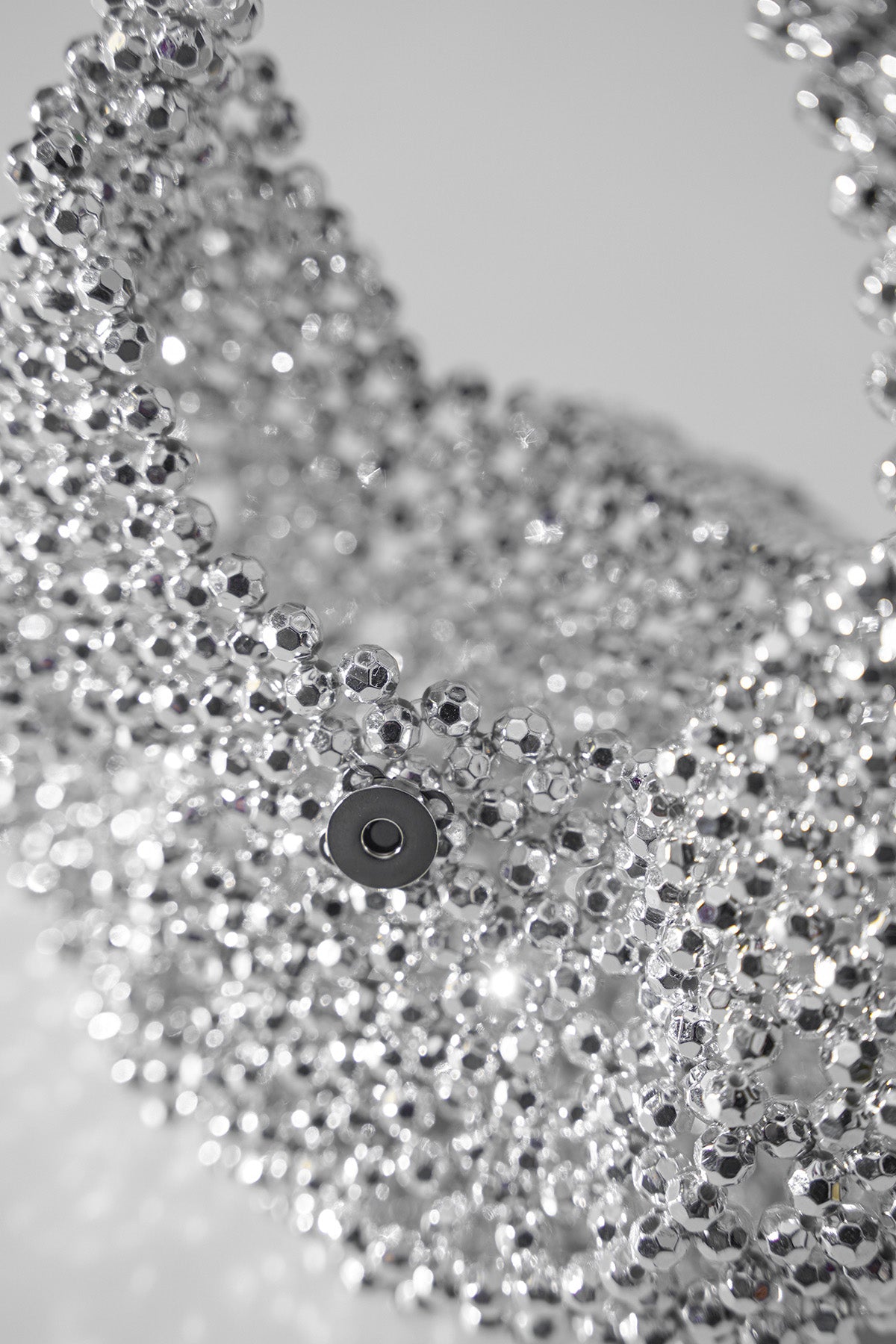 SILVER COCKTAIL CLUTCH