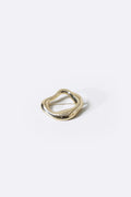 GOLD GOLD METAL BROOCH