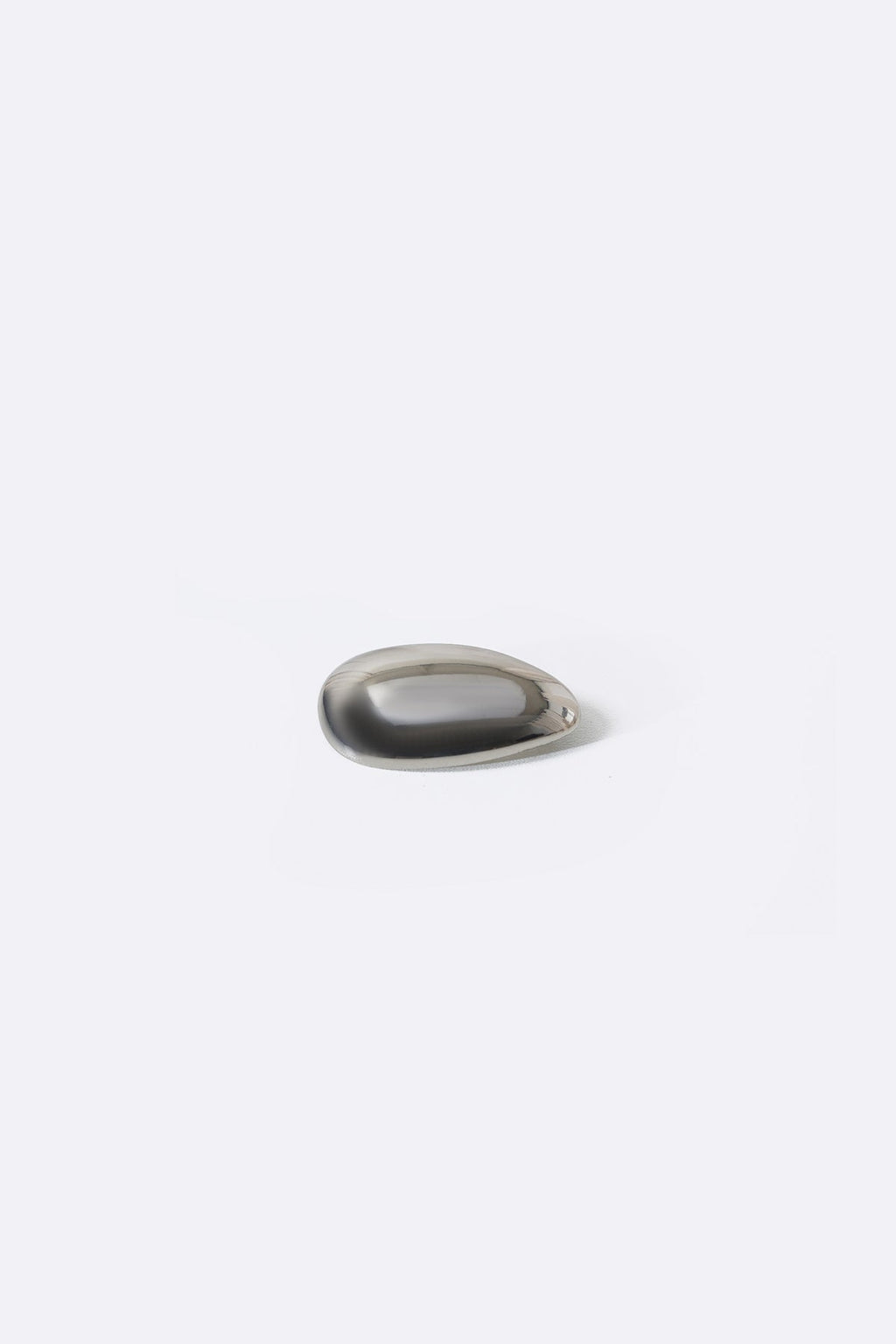 SILVER SILVER METAL BROOCH