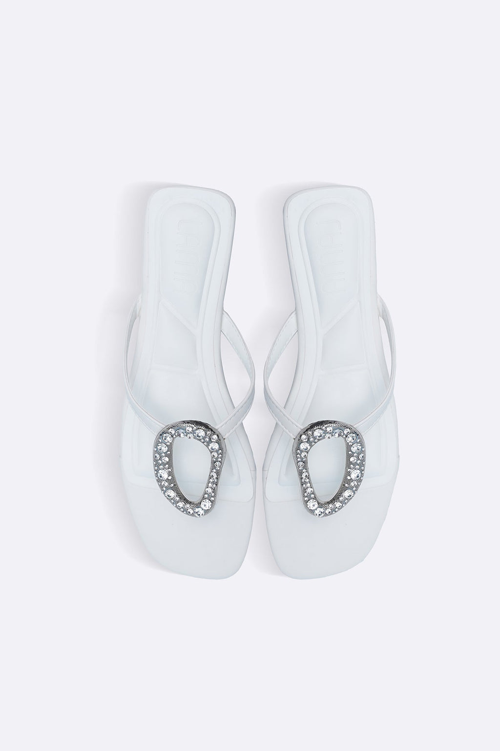 OFF WHITE BROOCH SLIDES