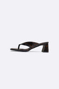BROWN TORTOISE SHELL HEELS