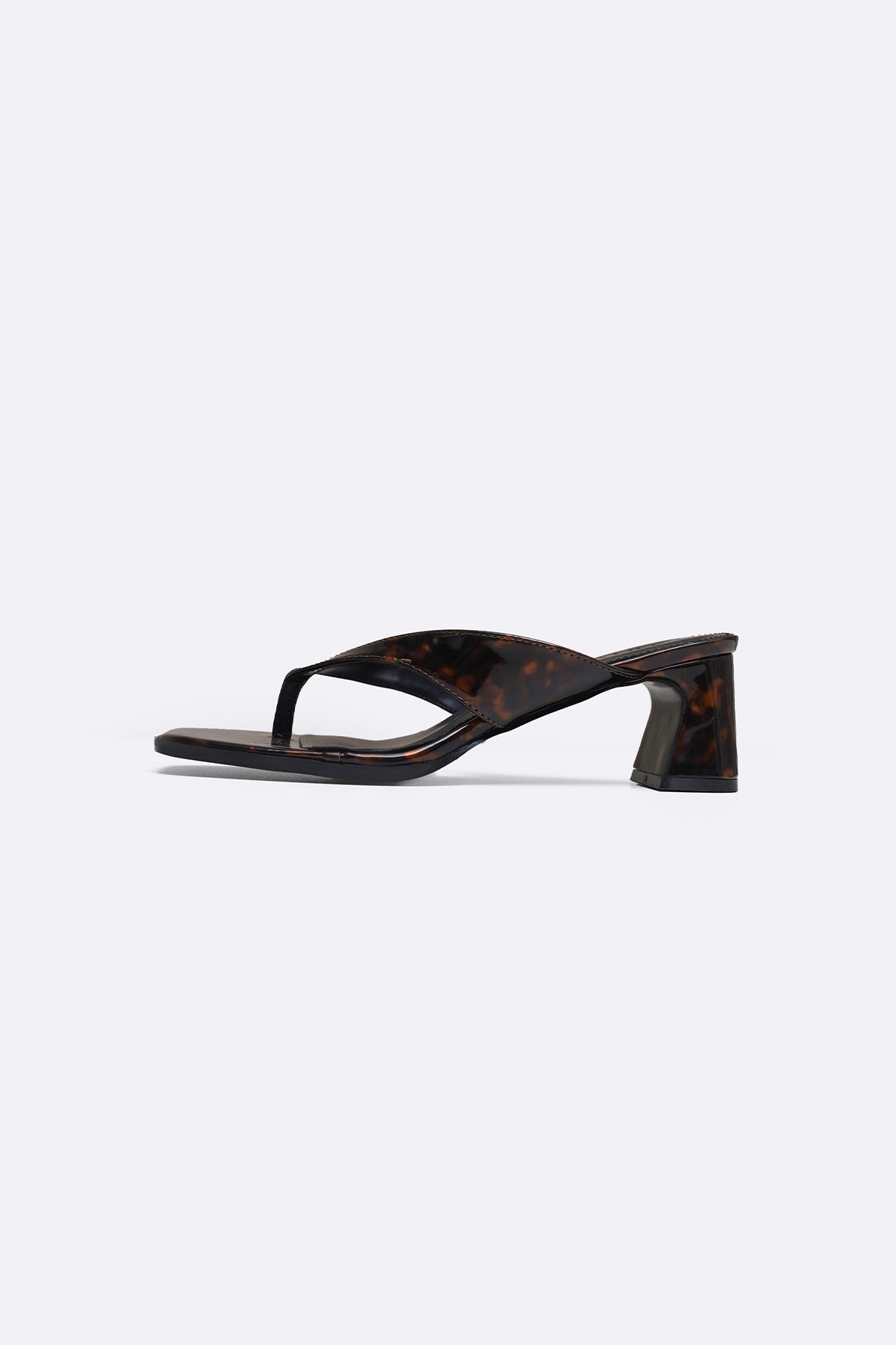 BROWN TORTOISE SHELL HEELS
