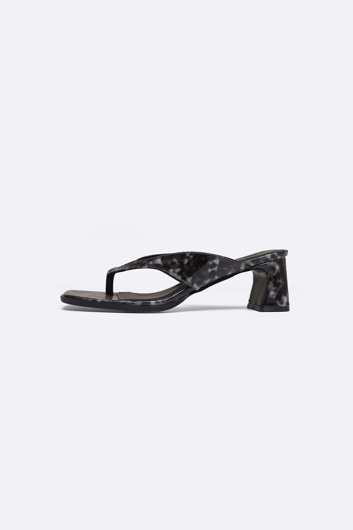 GREY TORTOISE SHELL HEELS
