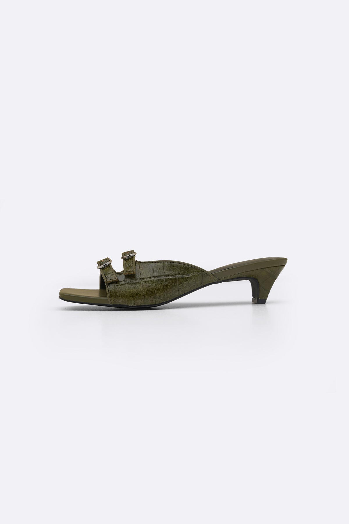 OLIVE VERONA MINI HEELS