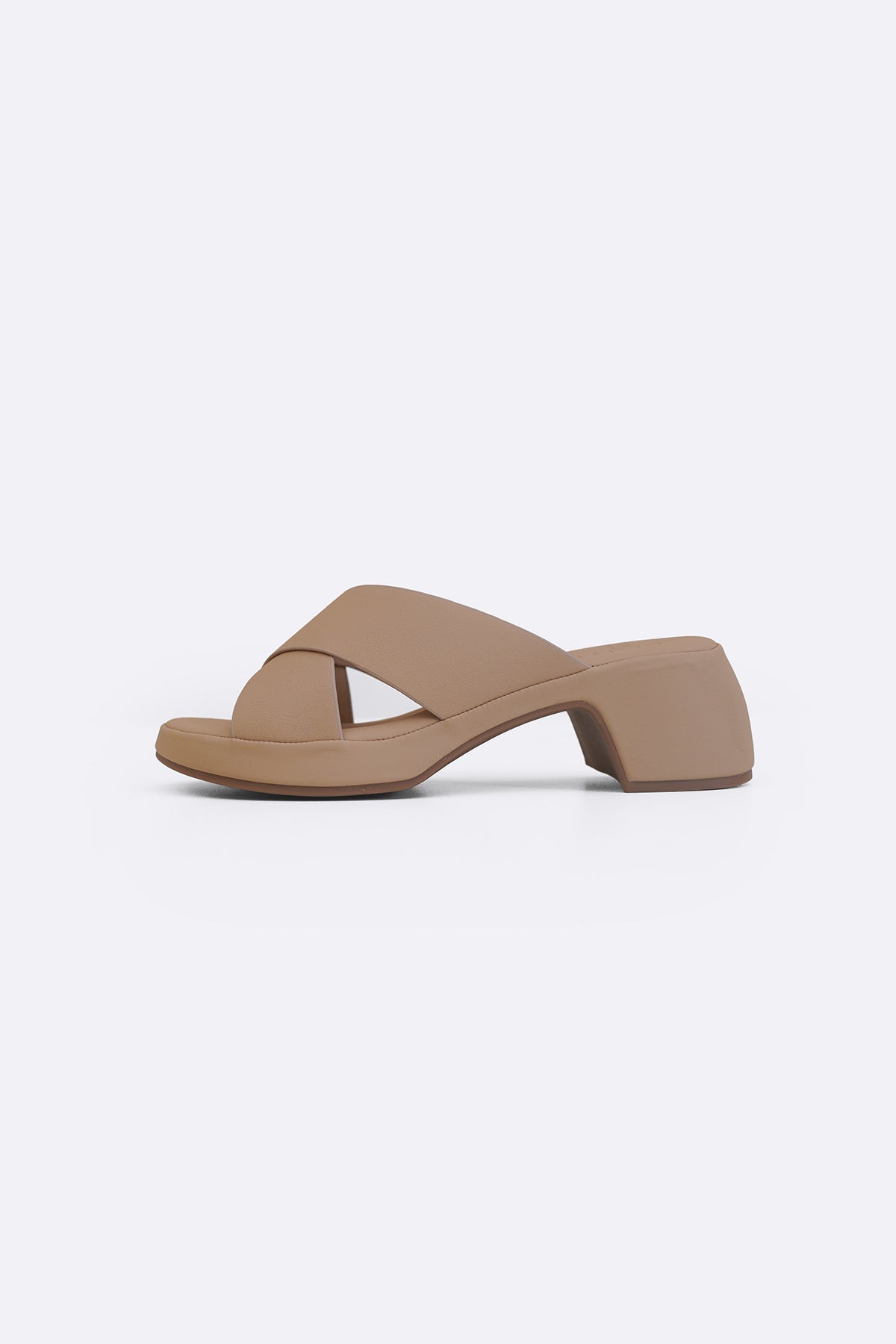 LIGHT TAUPE WIDE FIT MAMA HEELS
