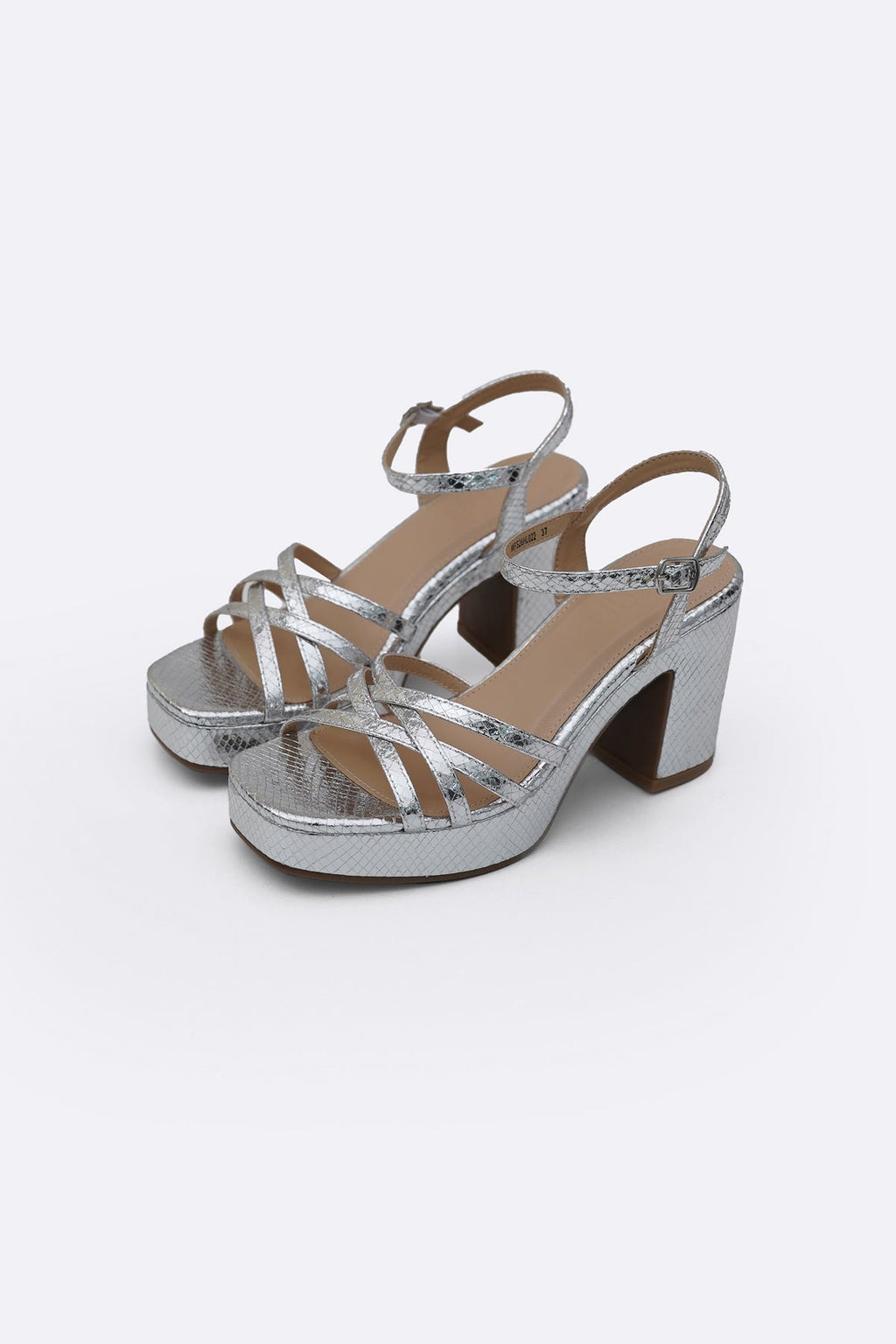 SILVER NIGHT OUT HEELS