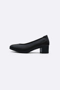 BLACK MAMA LEATHER HEELS
