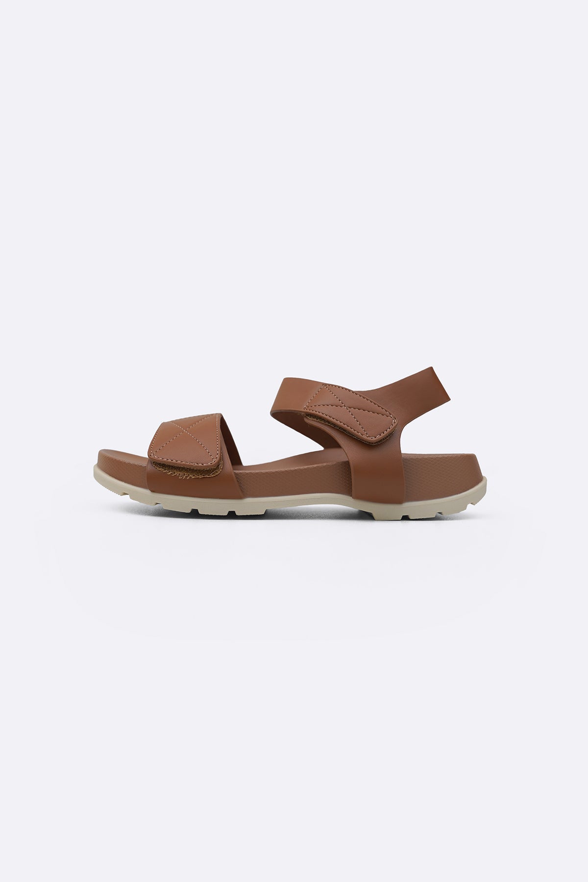 TAN COMFY WALKING SANDALS