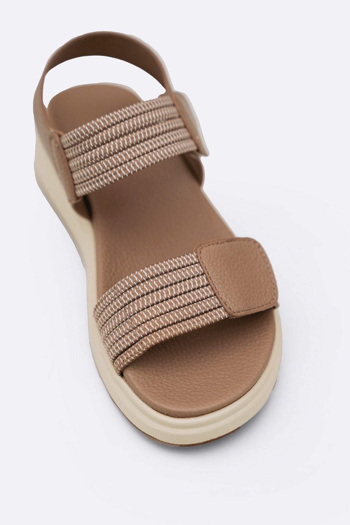 BEIGE ADJUSTABLE MAMA SANDALS