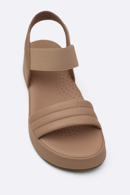 LIGHT BEIGE CANDY SOFT MAMA SANDALS