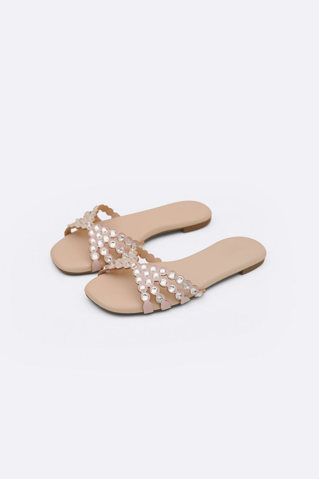 PINK CUSHIONY PARTY SLIDES