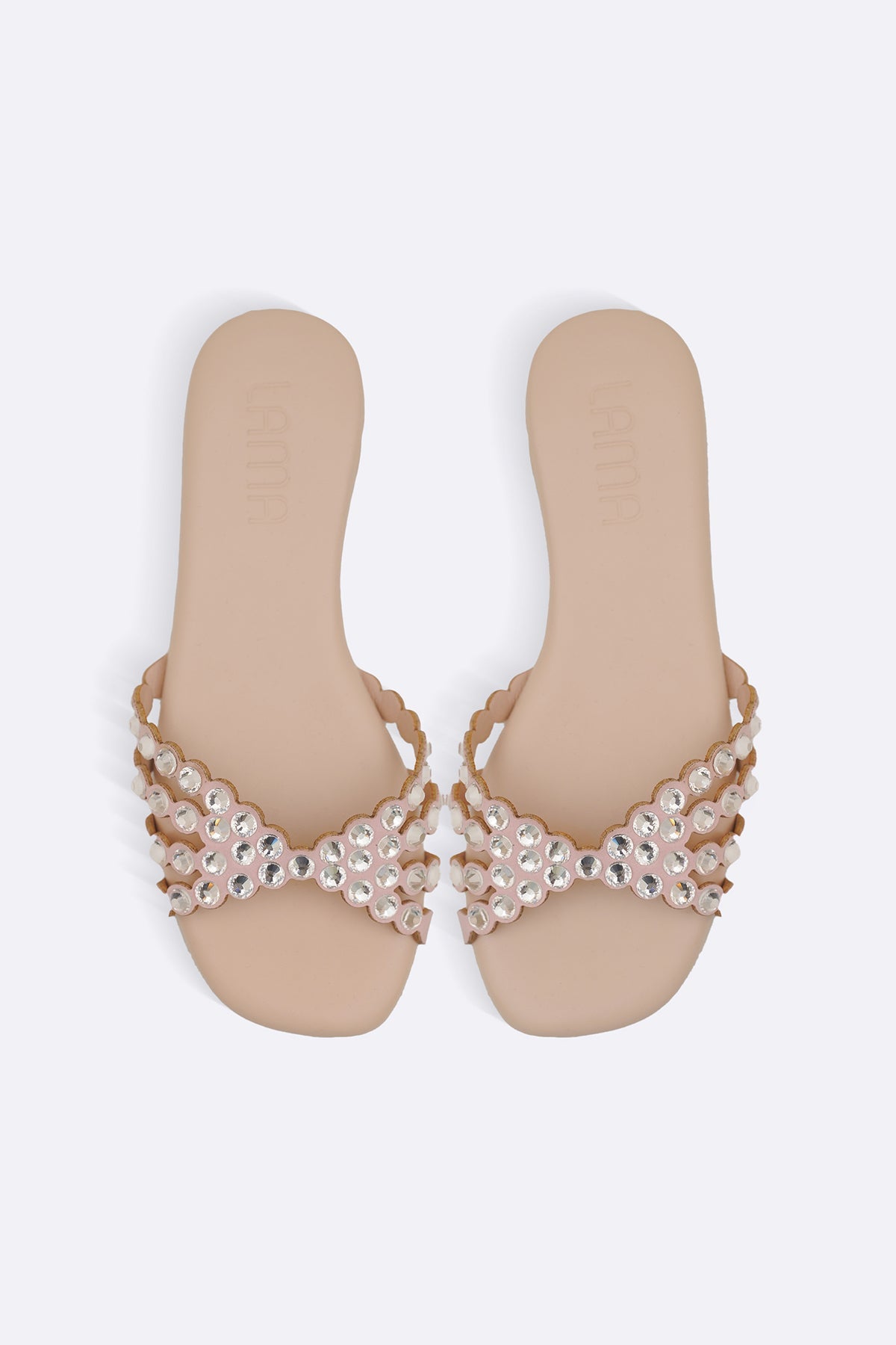PINK CUSHIONY PARTY SLIDES