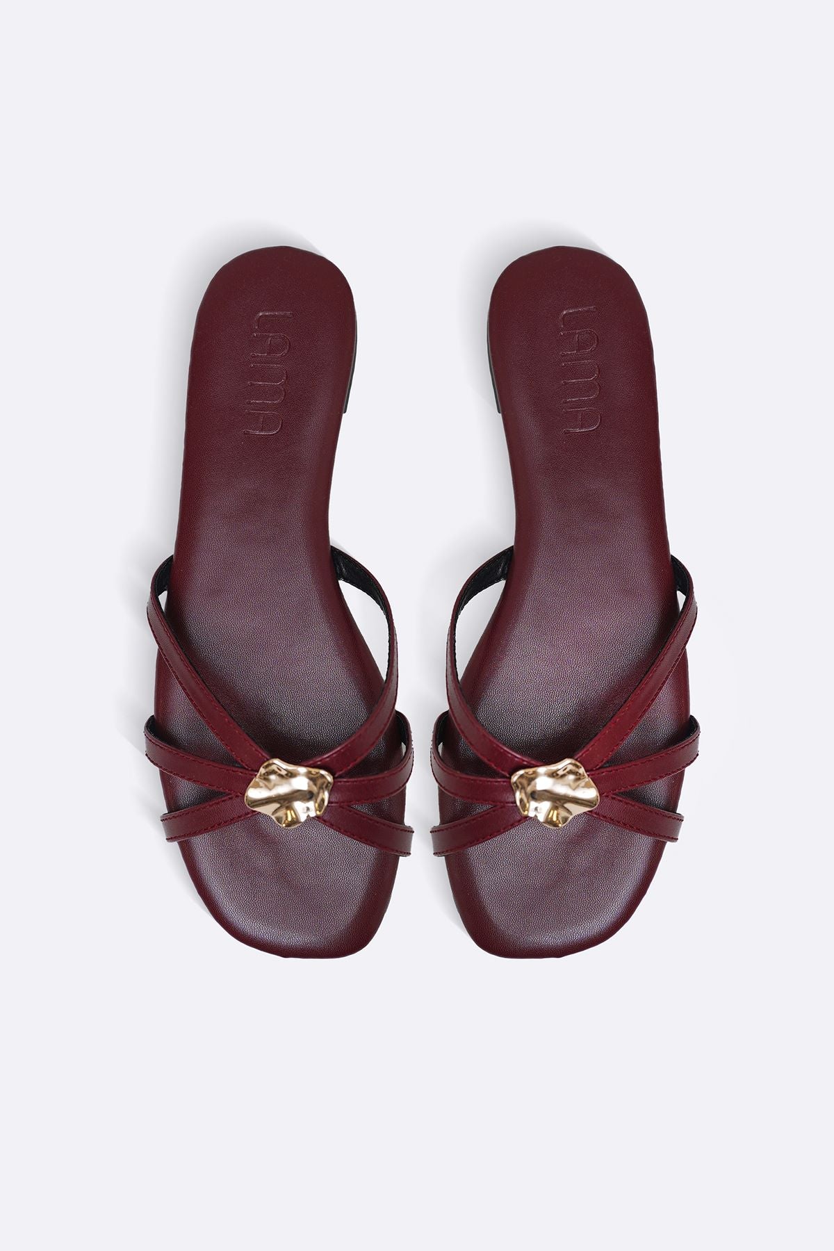 MAROON MINIMALIST FESTIVE SLIDES