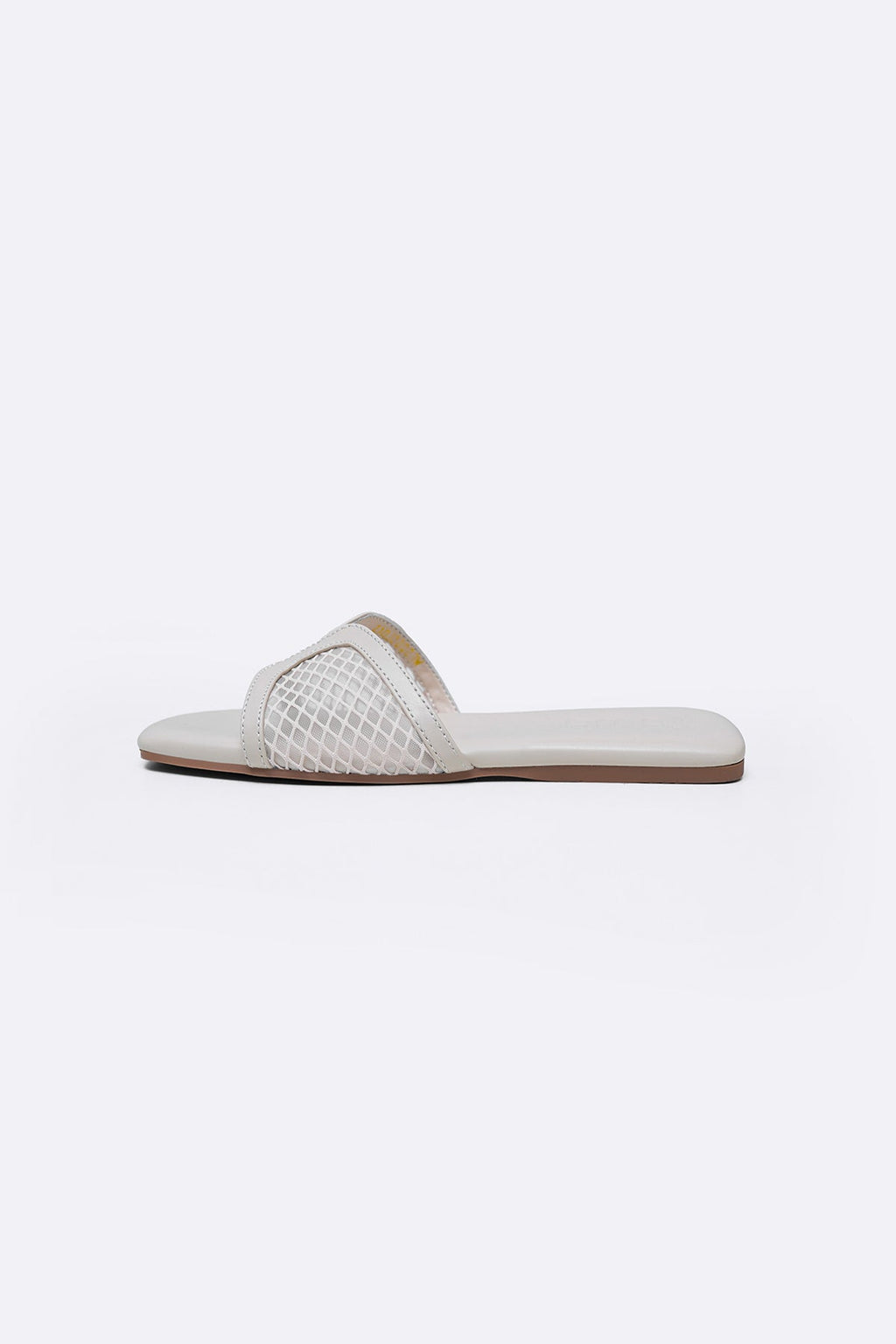 OFF WHITE SOFT MESH SLIDES