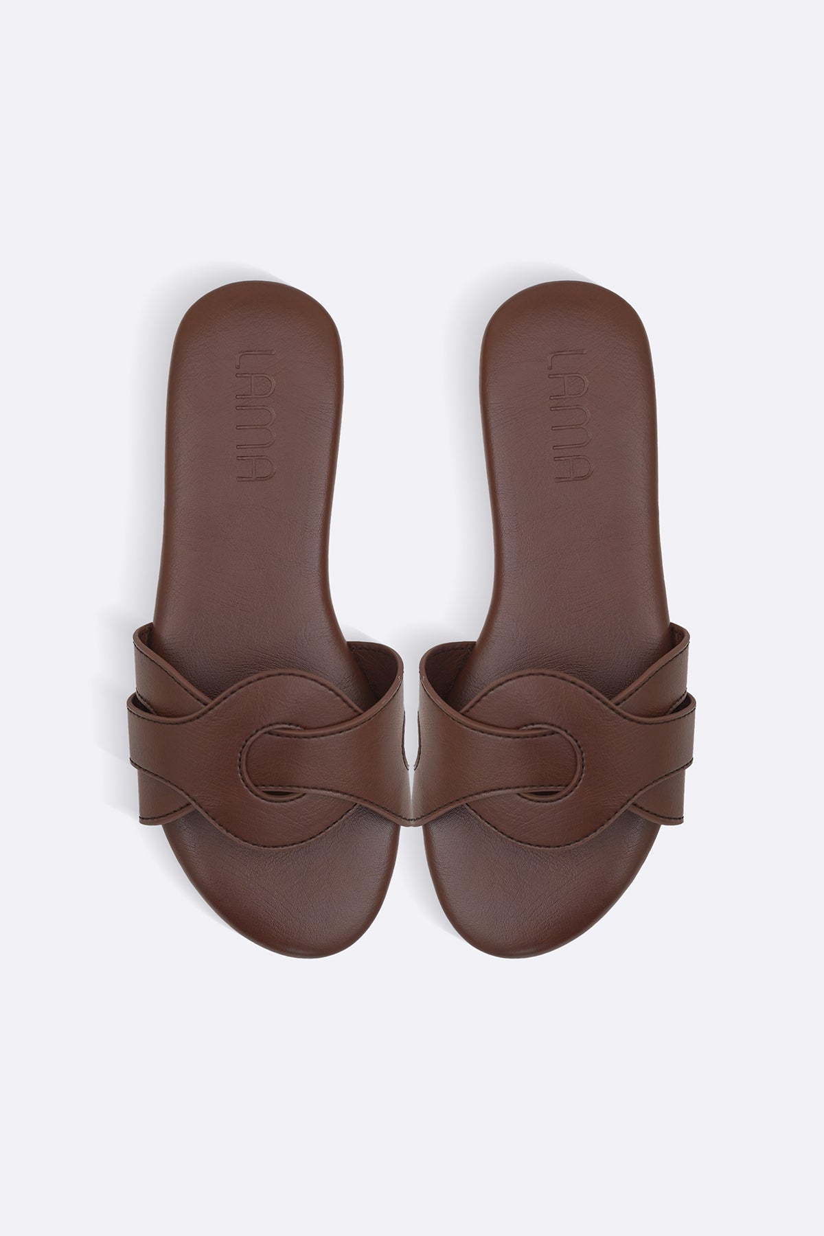 COFFEE SOFT KNOT SLIDES