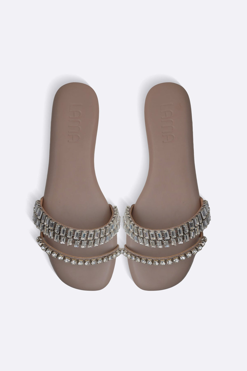 TAUPE CLOUD FESTIVE SLIDES
