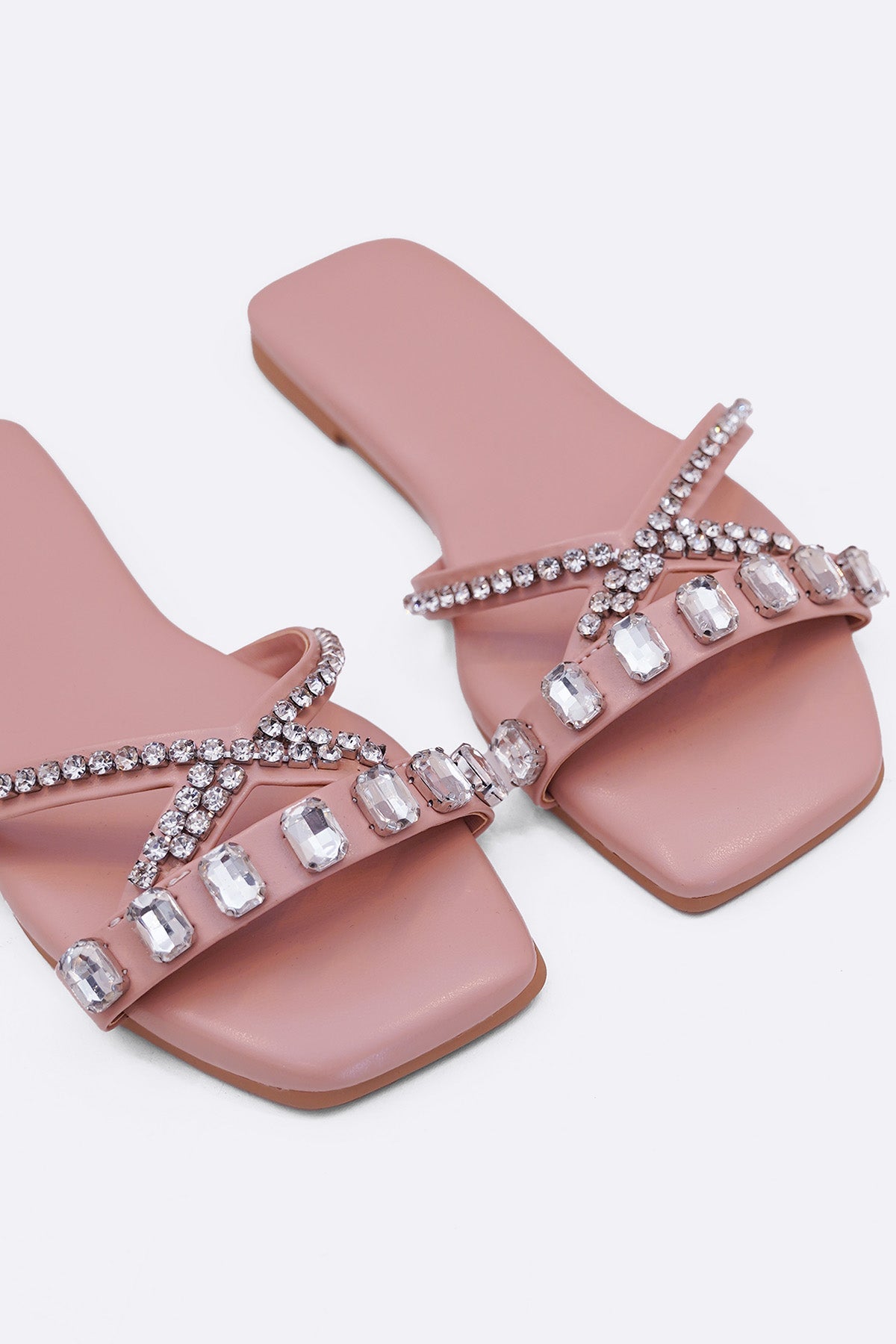 LIGHT PINK CRYSTAL CONFETTI SLIDES