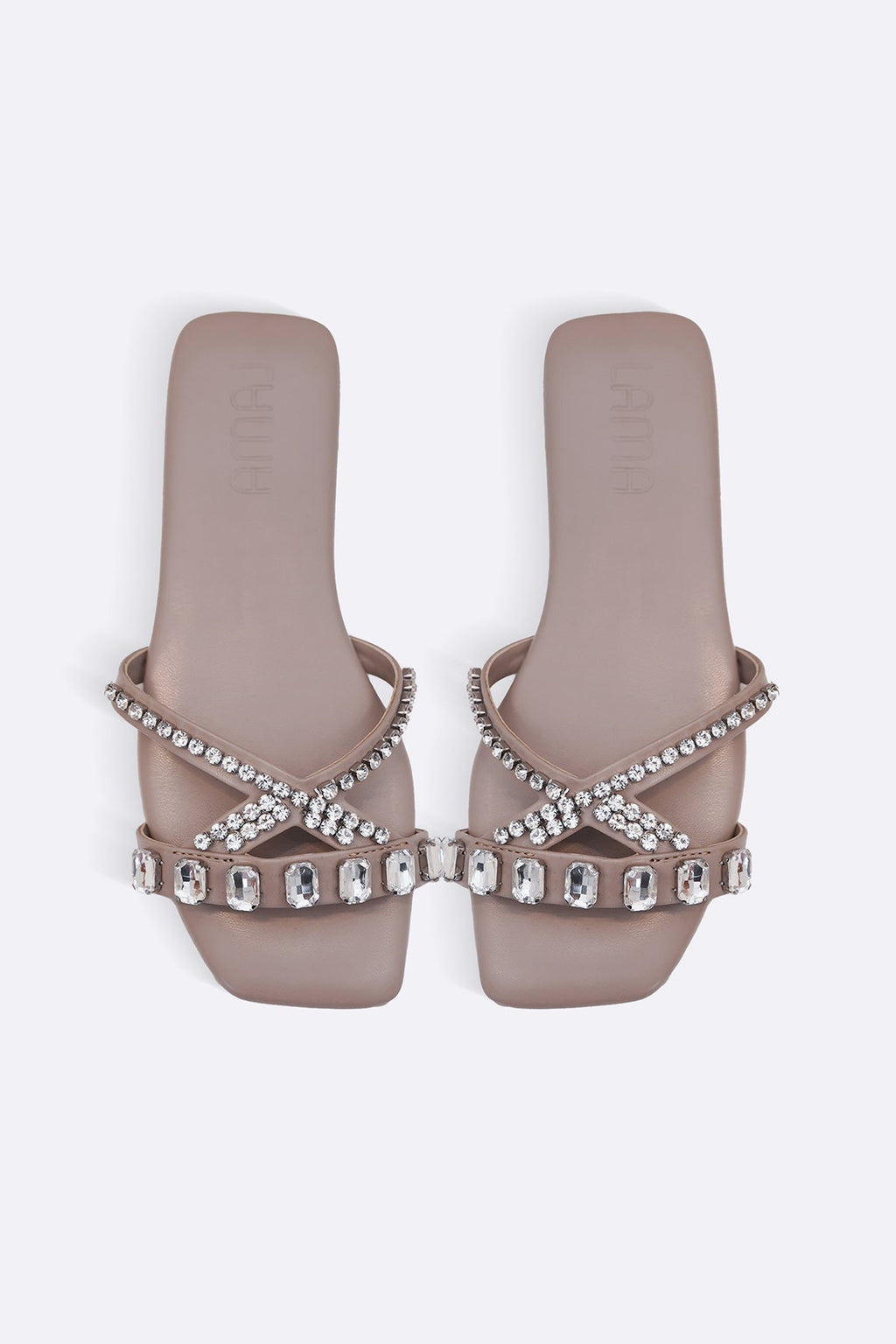 TAUPE CRYSTAL CONFETTI SLIDES