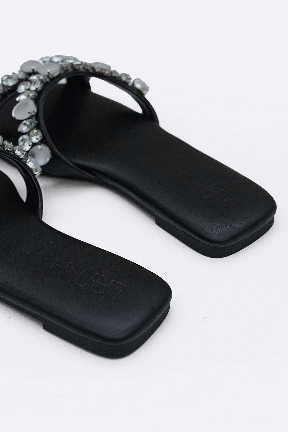 BLACK MOONSTONE SLIDES
