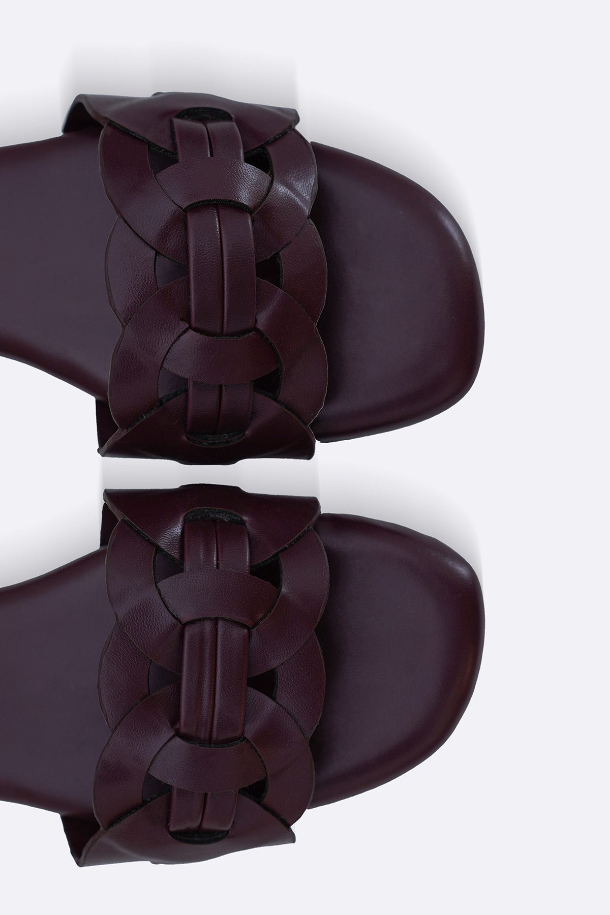 MAROON SOFT CORSO SLIDES