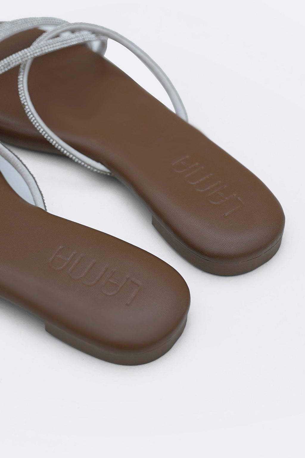 BROWN VINNY FESTIVE SLIDES