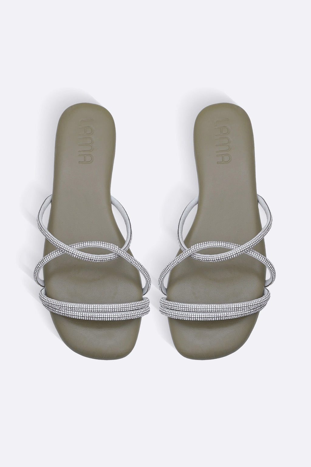 OLIVE VINNY FESTIVE SLIDES