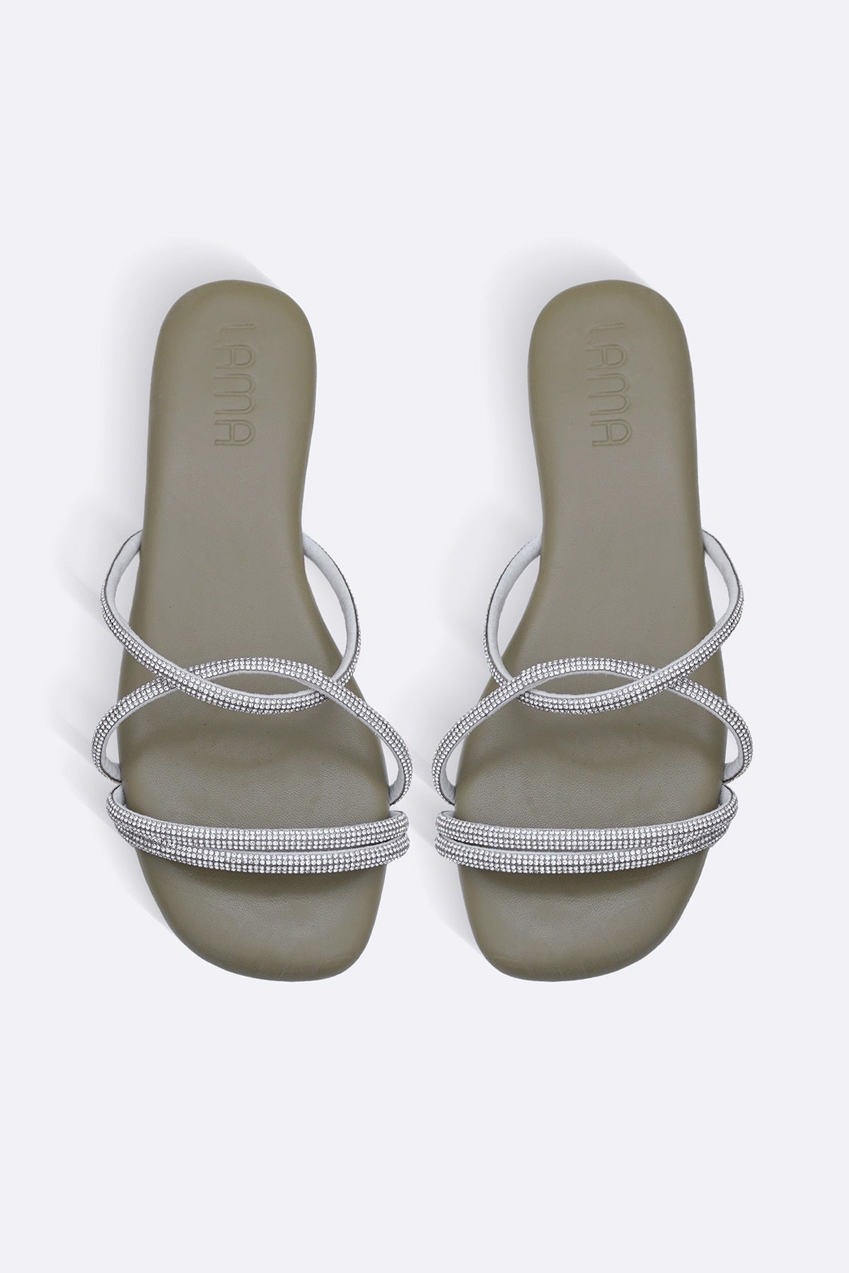 OLIVE VINNY FESTIVE SLIDES