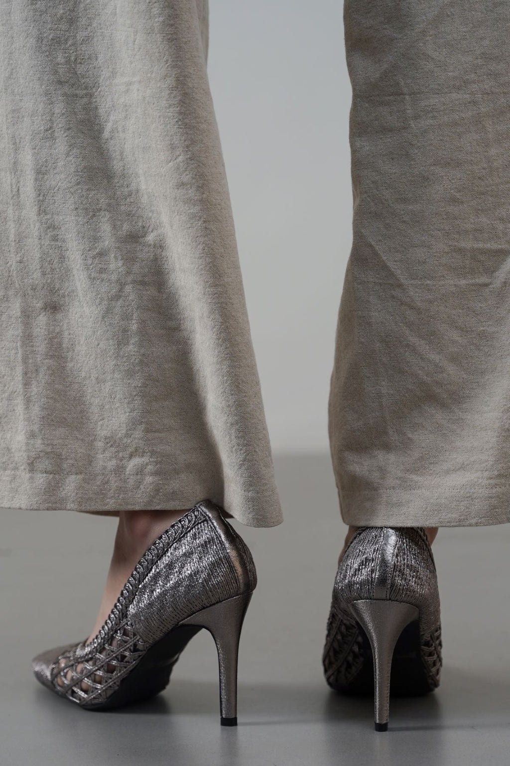 GUN WOVEN STILETTO
