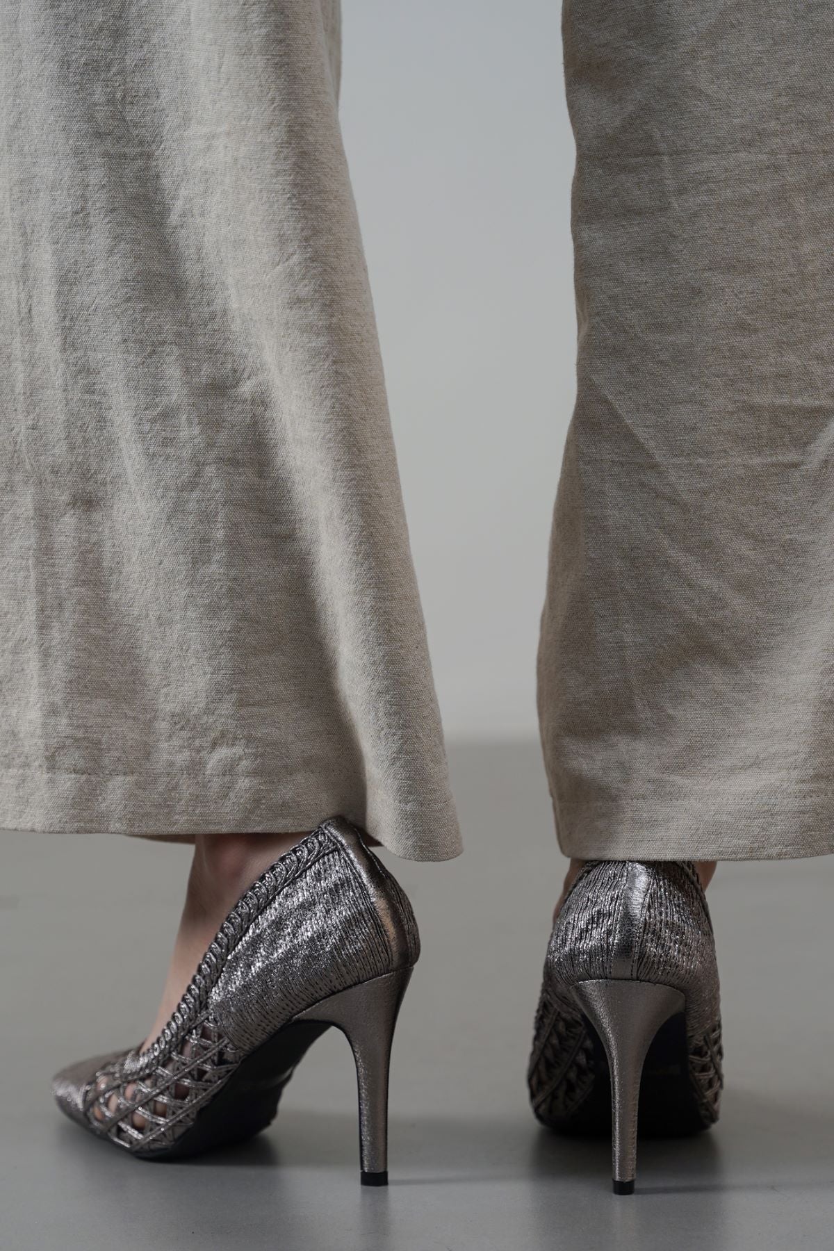 GUN WOVEN STILETTO