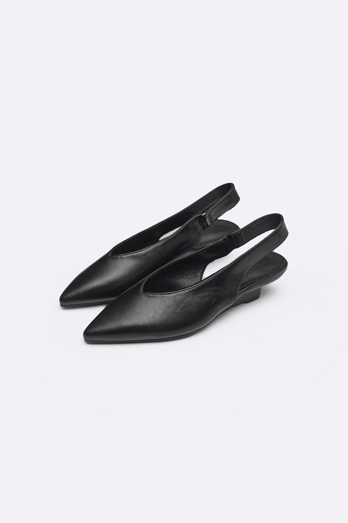 BLACK LISBON MINI WEDGE