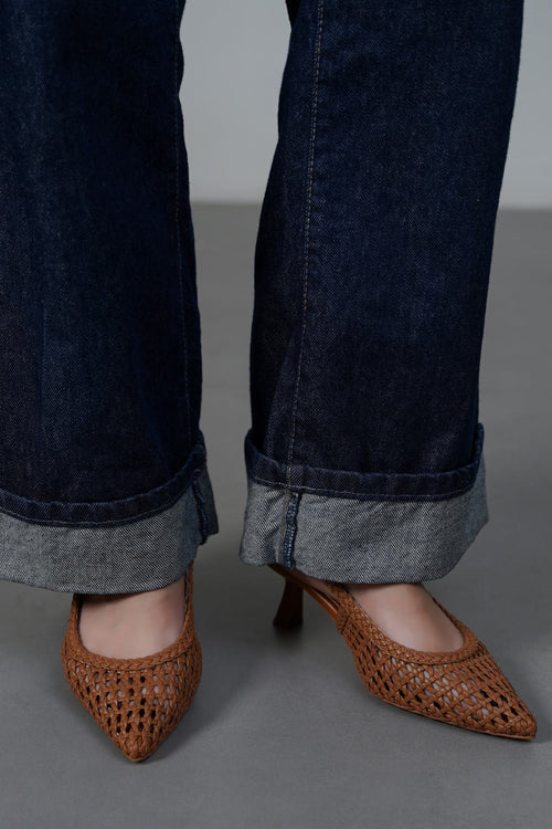TAN BREW BAR HEELS